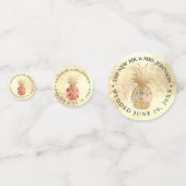 PIXDEZINES FAUX FOLIE + ALOHA ANANASSEN CONFETTI (Achterkanten)