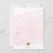 PixDezines Faux Glitter wil je.. Bridesmaid Kaart (Achterkant)