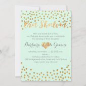 PixDezines Faux Gold Confetti/Brit Shalom/DIYcolor Kaart (Achterkant)