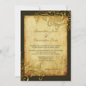 PixDezines  FAUX GOLD FILIGREE DIY GRORDER Kaart (Achterkant)