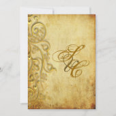 PixDezines  FAUX GOLD FILIGREE Kaart (Voorkant)
