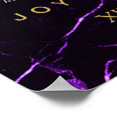 PixDezines Faux Gold/MARBLE #UNPLUGGED CEREMONIE Poster (Hoek)