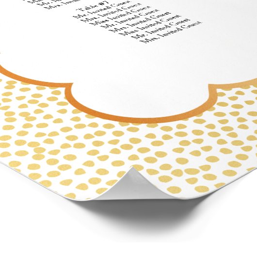 PixDezines Faux Gold Spects/Rozen/Zitkuur Poster (Hoek)