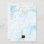 PixDezines Faux Gold Stars, A Star is Born Kaart (Achterkant)