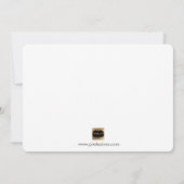 PixDezines Faux Gold zal mijn Bridesmaid zijn Kaart (Achterkant)