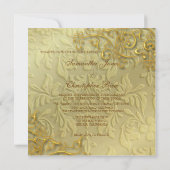 PixDezines faux goudzirls Kaart (Achterkant)