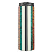PixDezines Faux Koa Wood Longboard Thermosbeker (Achterkant)