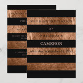 PixDezines faux koperfolie strepen/DIY kleur Kaart (Voorkant / Achterkant)