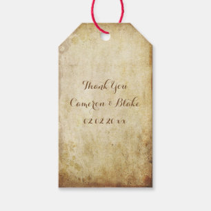 PixDezines  faux perkament Cadeaulabel