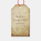 PixDezines  faux perkament Cadeaulabel (Achterkant)