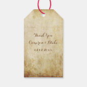 PixDezines  faux perkament Cadeaulabel (Achterkant)