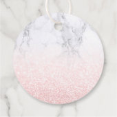 PixDezines Faux Roos Gold Calligraphy Bedankt Bedankjes Labels (Achterkant)