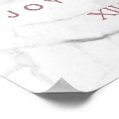 PixDezines Faux Roos Gold/DIY #UNPLUGGED CEREMONY Poster (Hoek)