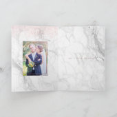 PixDezines Faux Roos Gold Foto's Hartelijk dank/Ma Bedankkaart (Binnen)