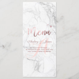 PixDezines Faux Roos Gold/Marble/Menu Menu