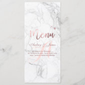 PixDezines Faux Roos Gold/Marble/Menu Menu (Voorkant)
