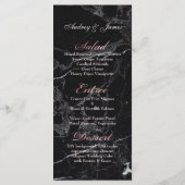 PixDezines Faux Roos Gold/Marble/Menu Menu (Achterkant)