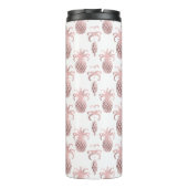 PixDezines Faux Roos Gold/Pineapple/DIY bckgrnd Thermosbeker (Achterkant)