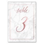 PixDezines Faux Roos Gold/Table No 1+/Marmer Kaart (Achterkant)