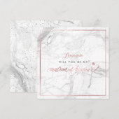 PixDezines Faux Roos Gold U Ereheer Kaart (Voorkant / Achterkant)