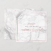 PixDezines Faux Roos Gold U Ereheer Kaart (Voorkant / Achterkant)