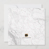 PixDezines Faux Roos Gold Will You Maid of Honor Kaart (Achterkant)