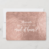 PixDezines Faux Roos Gold zal je zijn..Maid Kaart (Voorkant)