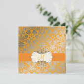 PixDezines FAUX SILVER DESIRE/DIY-achtergrond/citr Kaart (Staand voorkant)