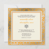 PixDezines FAUX SILVER DESIRE/DIY-achtergrond/citr Kaart (Achterkant)