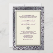 PixDezines faux Silver/DIY background/lemon Kaart (Achterkant)