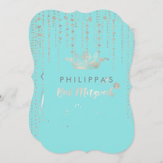 PixDezines Faux Zilveren Kroon/Harten/DIY kleur Kaart (Voorkant / Achterkant)