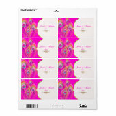 PixDezines Felina, Pizzazz Peacock Etiket (Full Sheet)