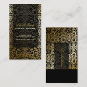 PixDezines Fidora Damask/DIY achtergrondkleur Visitekaartje (Voorkant / Achterkant)