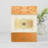 PixDezines Fidora  Damask Kaart (Staand voorkant)