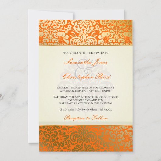 PixDezines Fidora  Damask Kaart (Achterkant)