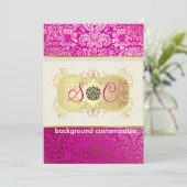 PixDezines Fidora  Damask Kaart (Staand voorkant)