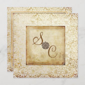 PixDezines FIDORA, DAMASK Kaart (Voorkant / Achterkant)