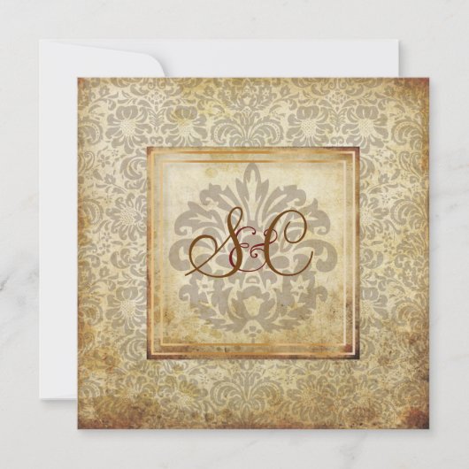 PixDezines Fidora,  Damask Kaart (Voorkant)