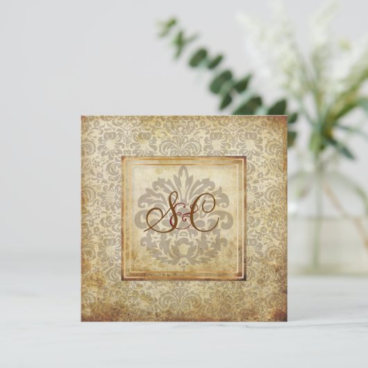 PixDezines Fidora,  Damask Kaart (Staand voorkant)