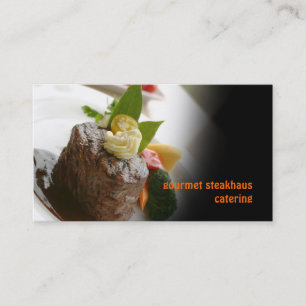 PixDezines Filet Mignon, catering Visitekaartje