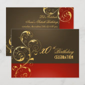 PixDezines filigraan DIY evenement/Verjaardag Kaart (Voorkant / Achterkant)