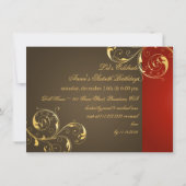 PixDezines filigraan DIY evenement/Verjaardag Kaart (Achterkant)