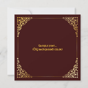 PixDezines filigraan lijst/faux gold/diy kleuren Kaart