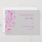 PixDezines filigraan wervelingen/diy achtergrond k Kaart (Achterkant)