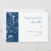 PixDezines filigraan wervelingen/diy kleuren, mari Kaart (Achterkant)