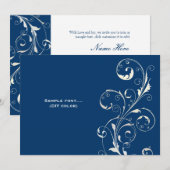 PixDezines filigraan wervelingen/diy kleuren, mari Kaart (Voorkant / Achterkant)