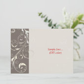 PixDezines filigraan wervelingen/doe-het-zelf kleu Kaart (Staand voorkant)