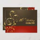 PixDezines filigree DIY event/Birthday Kaart (Voorkant / Achterkant)