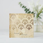 PixDezines Firenze Damask Kaart (Staand voorkant)