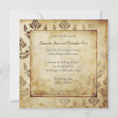 PixDezines Firenze Damask Kaart (Achterkant)